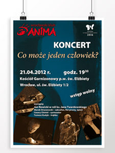 Koncert - projekt plakatu