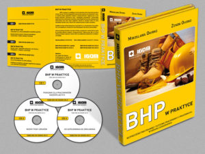 Projekt na digipack o tematyce BHP