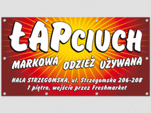ŁAPciuch - baner reklamowy
